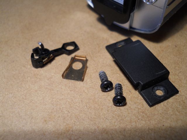 Removed hardware